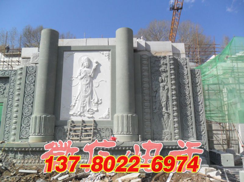 石材構建，雕刻佛像、融合佛教建筑—五臺山顯通寺海會塔地宮工程